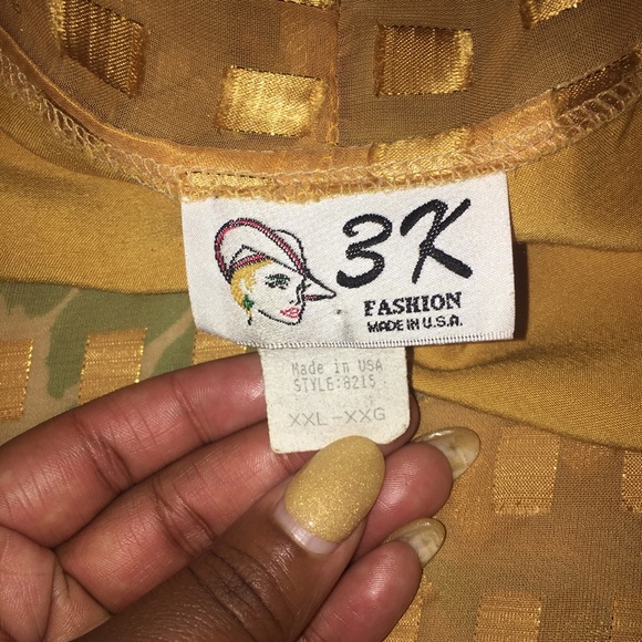 Sold! Yellow/Gold Jacket w/Built-in Tie/Scarf - Picture 16 of 16